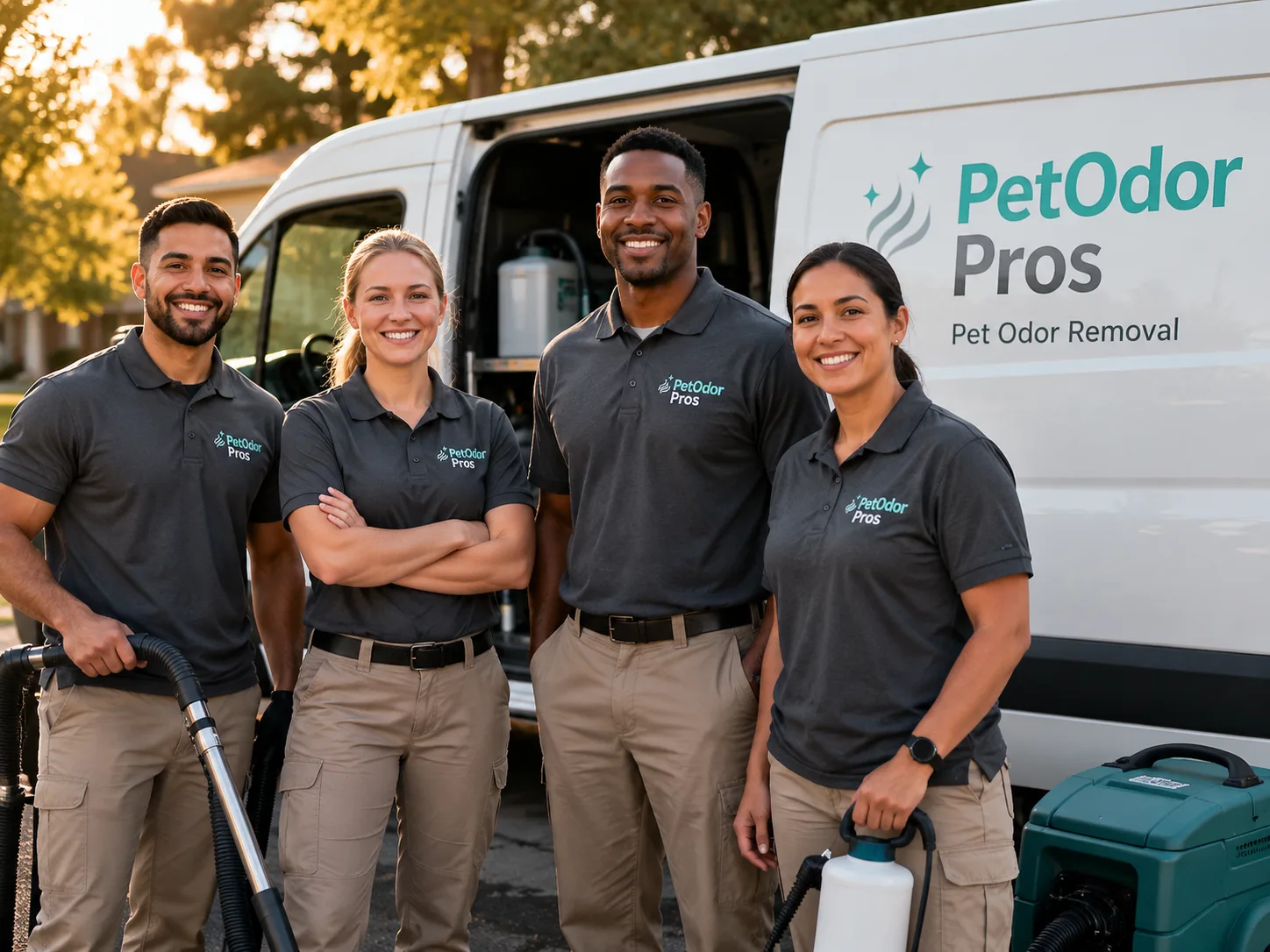 Pet Odor Removal team serving Hiller, PA